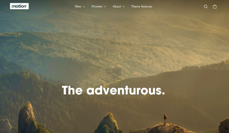 Shopify Motion Theme